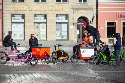 Wrocławscy Kurierzy Rowerowi / Kurier Miejski / Rowery Cargo